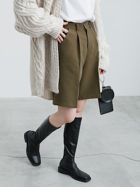 SELECT MOCAさん（レディース・163cm）の秋コーディネート