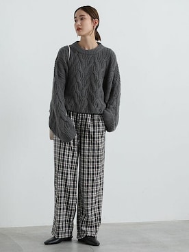 SELECT MOCAさん（レディース・163cm）の秋コーディネート