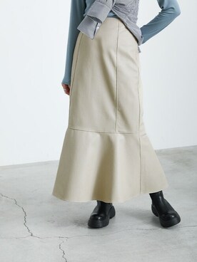 SELECT MOCAさん（レディース・163cm）の冬コーディネート
