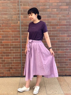 natsuさん（レディース・170cm）の夏コーディネート