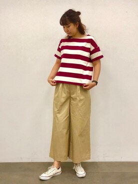 natsuさん（レディース・170cm）の夏コーディネート