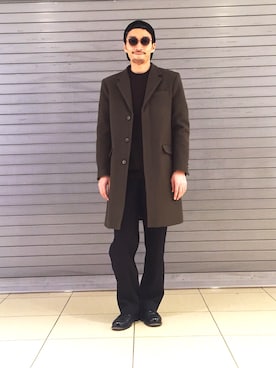 RYUZOさん（メンズ・177cm）の冬コーディネート