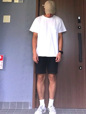「SCOTCH & SODA（スコッチ アンド ソーダ）のアイテム（チノパンツ）」を使った、 T.Tさん（メンズ・169cm）の夏コーディネート