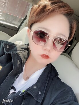「アイテム（口紅/リップティント/グロス）」を使った、安然さん（レディース・169cm・20代）の春コーディネート