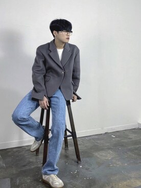「blazer」｜msangeuiさん（メンズ・174cm）の春コーディネート