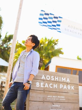 Yu-keyさん（メンズ・172cm）の春コーディネート