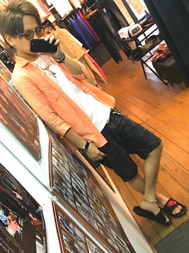 Yu-keyさん（メンズ・172cm）の夏コーディネート