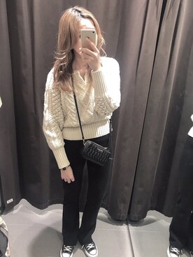 「Another Edition」｜「アイテム（パンツ）」を使った、CHiiiさん（レディース・163cm）の冬コーディネート