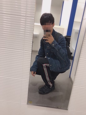 「DAILY PAPER（デイリーペーパー）のアイテム」を使った、Tさん（メンズ・183cm）の春コーディネート