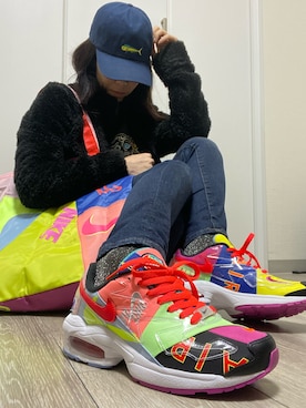 「Champion（チャンピオン）のアイテム（ブルゾン）」を使った、りさん（レディース・165cm）の秋コーディネート