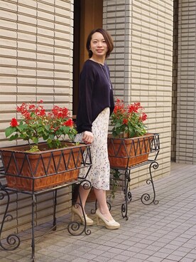 こがあきほさんのコーディネート