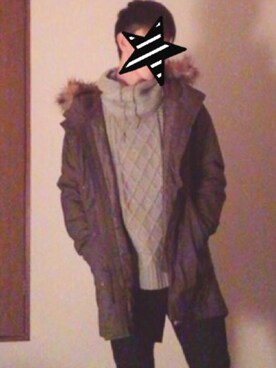りゅうさん(メンズ・184cm)の冬コーディネート