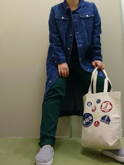 クハ Osharewalkerのデニムジャケットを使ったコーディネート Wear