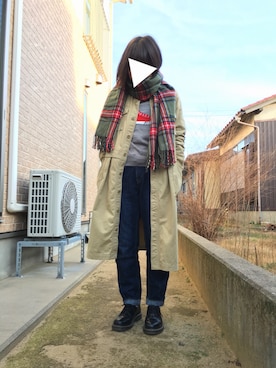 台さん（レディース・160cm）の冬コーディネート