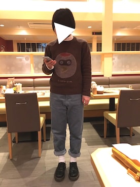 台さん（レディース・160cm）の冬コーディネート