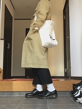 「H.O.B（エイチオービー）のアイテム」を使った、台さん（レディース・160cm）の春コーディネート