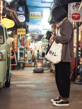 台さん(レディース・160cm)の秋コーディネート