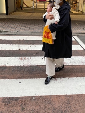「BASISBROEK（バシスブルック）のアイテム（ジャケット/アウター）」を使った、台さん（レディース・160cm）の冬コーディネート