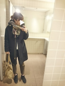 y + aさん(レディース・160cm)の冬コーディネート