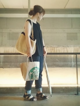 y + aさん（レディース・160cm）の夏コーディネート