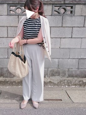 y + aさん（レディース・160cm）の夏コーディネート