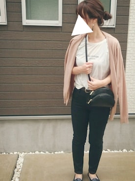 「BATHROOM（バスルーム）のアイテム」を使った、y + aさん（レディース・160cm）の秋コーディネート