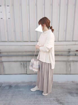 y + aさん（レディース・160cm）の冬コーディネート