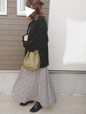 y + aさん（レディース・160cm）の冬コーディネート