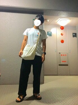 「黒パンツ」｜とーゆさん（メンズ・160cm）の秋コーディネート