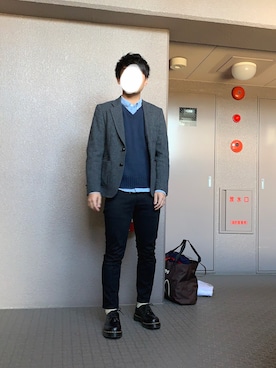 とーゆさん（メンズ・160cm）の冬コーディネート