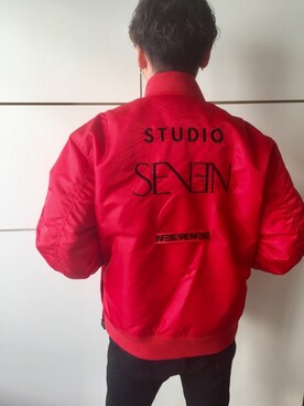 STUDIO SEVEN（スタジオ セブン）のMA-1を使った人気ファッション