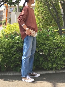 「lily of the valley（リリーオブザバレイ）のアイテム」を使った、ＫＲさん（レディース・159cm）の秋コーディネート