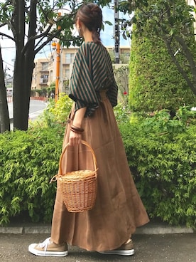 「アロムリリー」｜ＫＲさん（レディース・159cm）の秋コーディネート