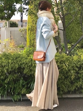 「ノーリーズ」｜ＫＲさん（レディース・159cm）の冬コーディネート