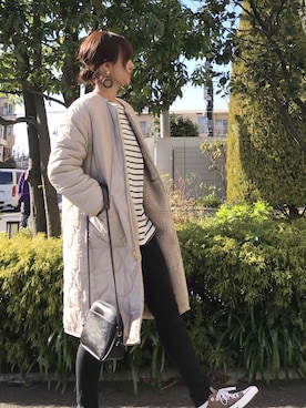 「NOLLEY’S（ノーリーズ）のアイテム（その他アウター）」を使った、ＫＲさん（レディース・159cm）の冬コーディネート