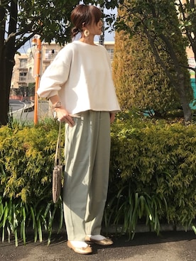 「アンブルネージュ」｜「アイテム（腕時計）」を使った、ＫＲさん（レディース・159cm）の春コーディネート