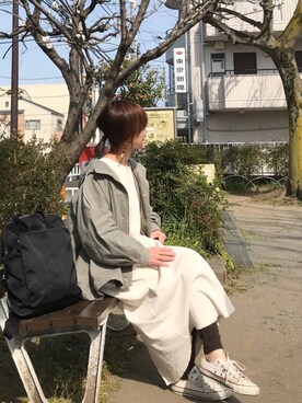 マウンテンパーカーを使った リュックサック のレディース人気ファッションコーディネート Wear