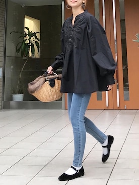 「FEERICHELU（フェリーシェル）のアイテム」を使った、ＫＲさん（レディース・159cm）の秋コーディネート