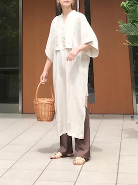 「SESTO（セスト）のアイテム」を使った、ＫＲさん（レディース・159cm）の春コーディネート
