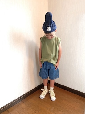 kさん(キッズ・120cm)の夏コーディネート