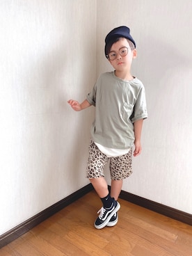 kさん（キッズ・120cm）の夏コーディネート