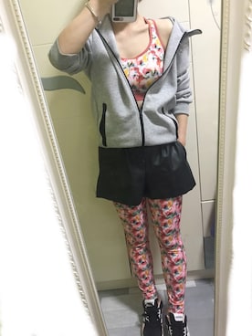「UNIQLO（ユニクロ）のアイテム（スタジャン）」を使った、Annabelle_非非さん（レディース・155cm）の春コーディネート