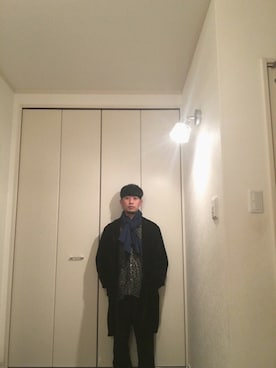 「aie」｜「アイテム（ジャケット/アウター）」を使った、RYOさん（メンズ・173cm）の冬コーディネート