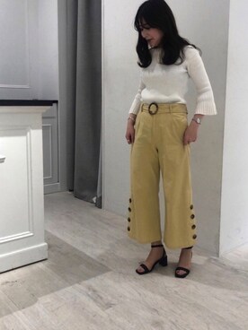 narumi matsuokaさん（レディース・155cm）の春コーディネート