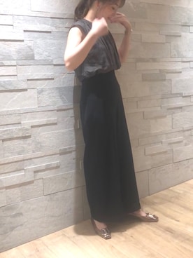 「RANDA（ランダ）のアイテム（パンプス）」を使った、narumi matsuokaさん（レディース・155cm）の秋コーディネート