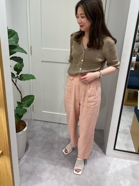 narumi matsuokaさん（レディース・155cm）の春コーディネート