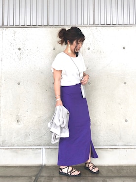 yuyuさん（レディース・157cm）の夏コーディネート