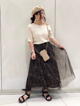 yuyuさん（レディース・157cm）の夏コーディネート