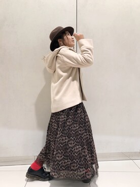 「やっぱりストリートが好き」｜「アイテム（ノーカラージャケット）」を使った、yuyuさん（レディース・157cm）の秋コーディネート