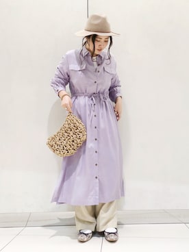 yuyuさん（レディース・157cm）の春コーディネート